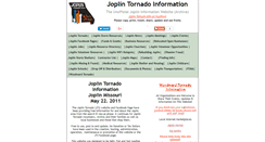 Desktop Screenshot of joplintornado.info